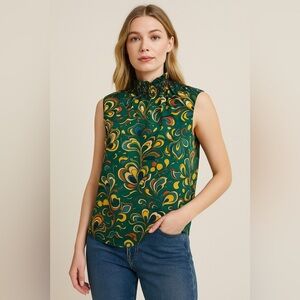 🌸 SHEIN Clasi Plus Allover Floral Print Halter Neck Top – 0XL (NWOT) 🌸